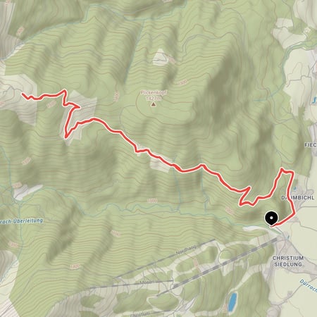Über Bründlalm und Jochalm zur Seewaldhütte unterhalb der Hochplatte am Achensee