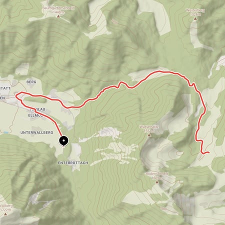 Von Enterrottach über die Kühzaglalm zur Unteren Freudenreichalm zwischen Bodenschneid und Brecherspitz