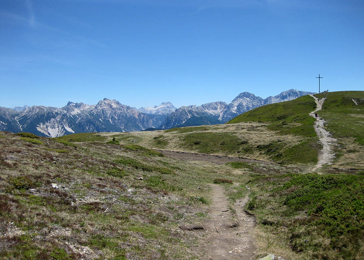 Flowtrail Runde der Extraklasse über die panoramareiche Lüsner Alm in den Dolomiten