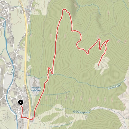Kurze Feierabend-Tour von Achenkirch am Achensee hinauf zur Zöhreralm unterhalb des Hinterunnütz
