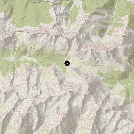 Karwendelhaus – Kartenausschnitt