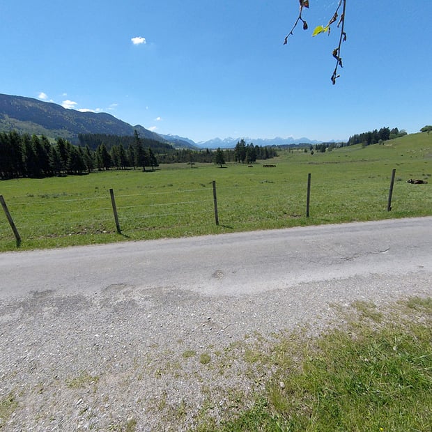 Abwechslungsreiche Mountainbike-Tour von Altenau durch das Halblechtal ins Ostallgäu und rund um den Trauchberg zurück