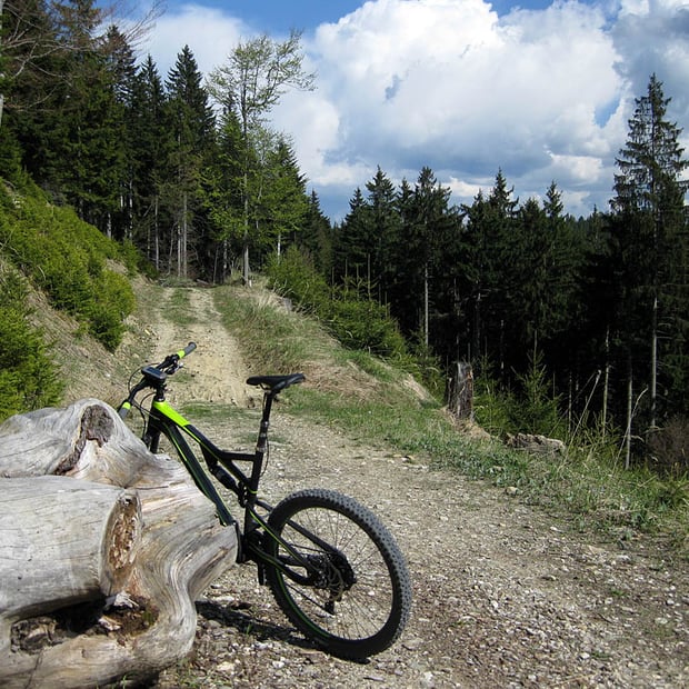 Rundtour von Bad Heilbrunn über den Enzenauer Berg nach Obersteinbach bei Bichl und über Fahrtkopf und Zwiesel zum Blomberg
