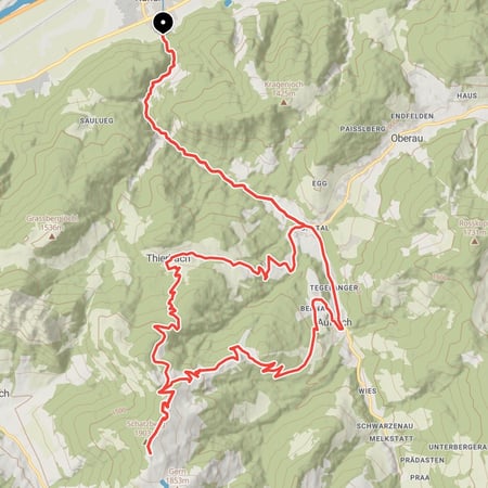 Eindrucksvolle Mountainbike-Runde vom Unterinntal durch die Kundler Klamm in die Wildschönau und hinauf auf den Schatzberg