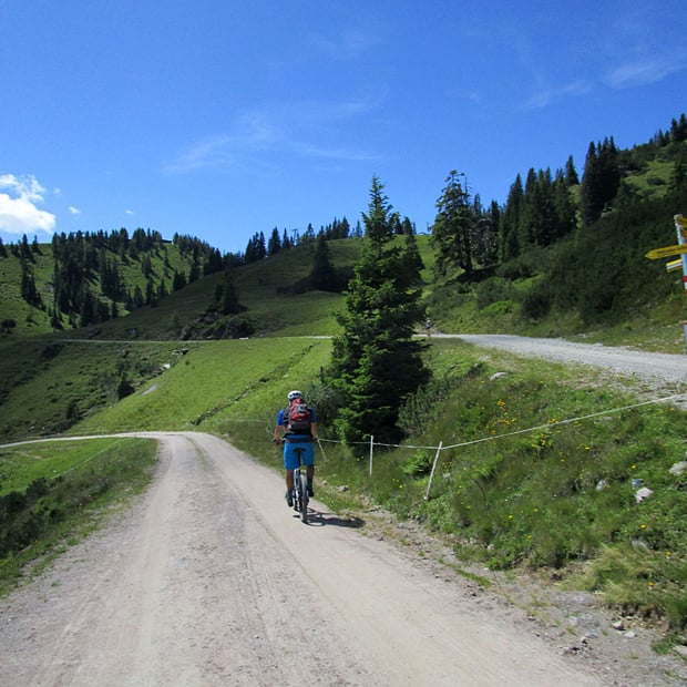 Von Kundl über Thierbach und die Schatzbergalm zum Schatzberg zwischen Alpbachtal und Wildschönau