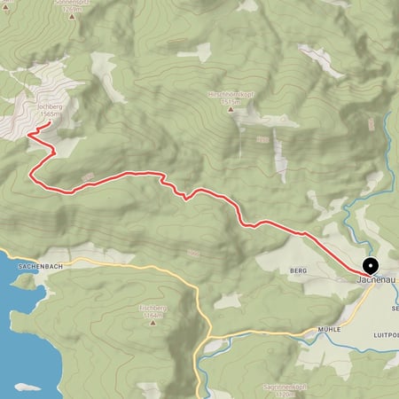 Genussvolle Bike&Hike Tour von der Jachenau über die Jocher Alm auf den Gipfel des Jochbergs
