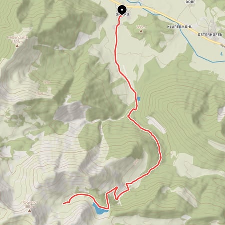Knackige Bike-Tour von Geitau über die Schellenbergalm zum Soinsee und weiter zur Großtiefentalalm