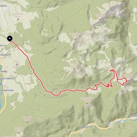 Von Fleck über Röhrlmoos- und Roßsteinalm auf die Tegernseer Hütte zwischen Roß- und Buchstein