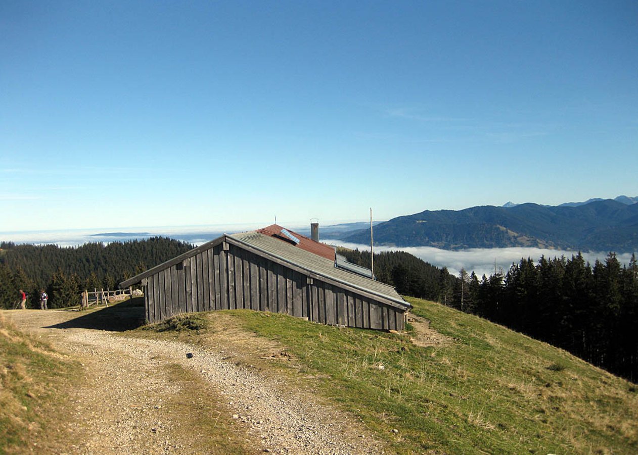 Von Wackersberg Lehen auf den Zwiesel und über die Schnaiteralm weiter zum Blomberg