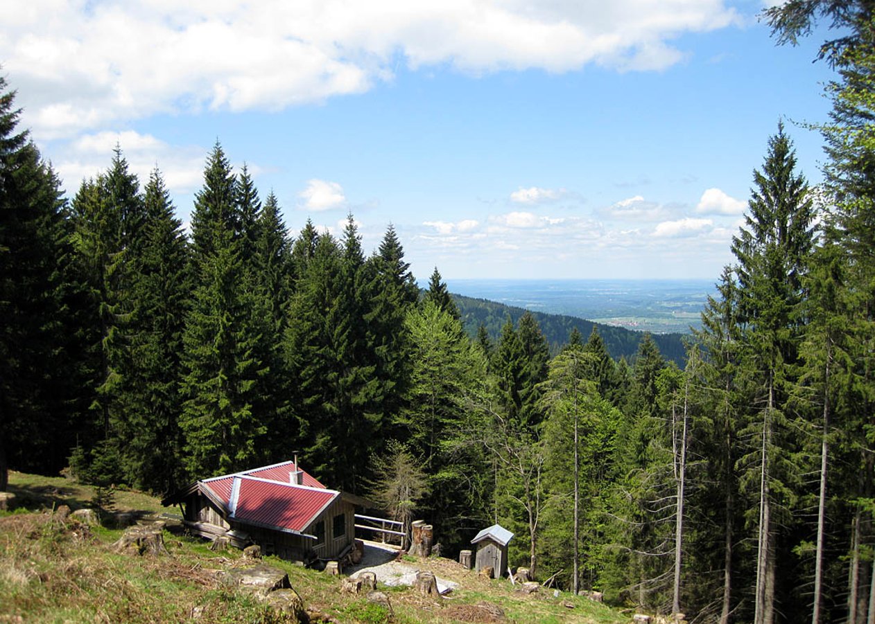 Rundtour von Marienstein über die versteckte Fockensteinhütte mit optionaler Weiterfahrt zur Sigrizalm am Fuße des Rechelkopf