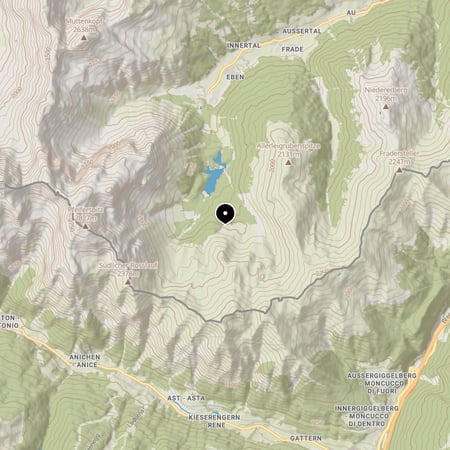 Steiner Alm – Kartenausschnitt