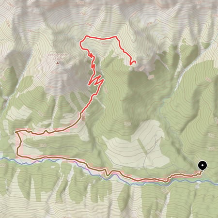 Landschaftlich atemberaubende Mountainbike-Tour von Leutasch durch das Gaistal und vorbei an der Gaistalalm hinauf zur Rotmoosalm im Wettersteingebirge