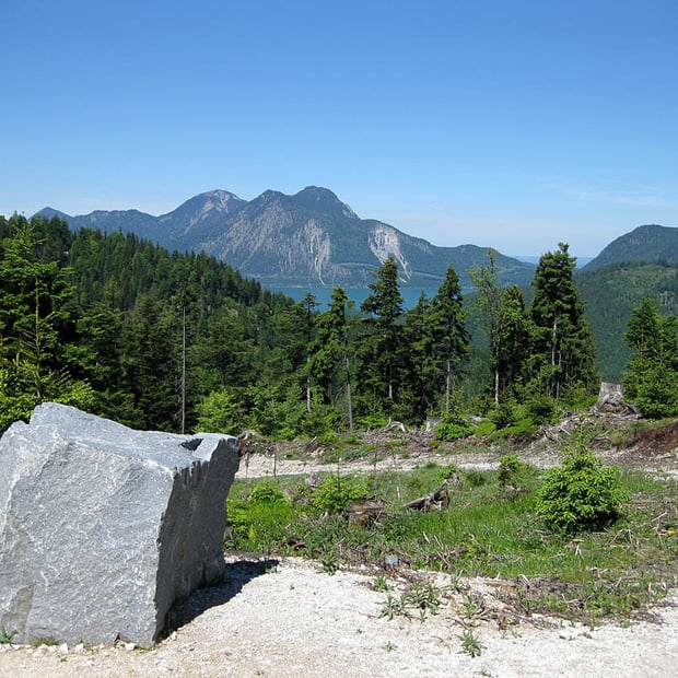 Ausgewogene Mountainbike-Tour von Jachenau Point in Richtung Galgenwurfköpfl und vorbei am Walchensee über Niedernach zurück