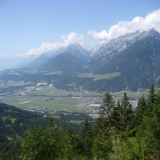 Von Schwaz auf den Zintberg zur Proxenalm und über das Alpengasthaus Kogelmoos und Gallzein zurück