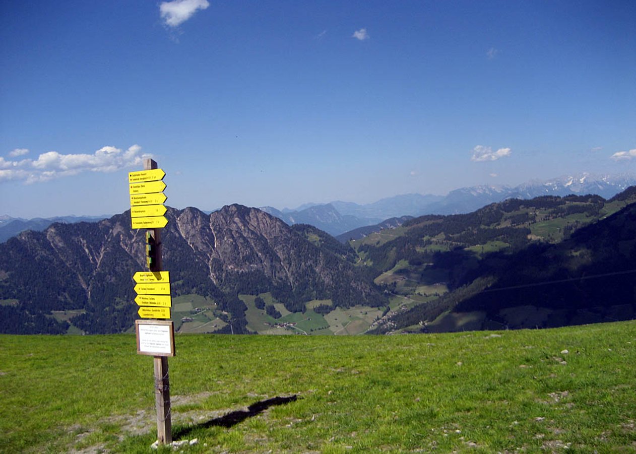 Von Strass im Zillertal auf die Dauerstoa-Alm am Wiedersberger Horn
