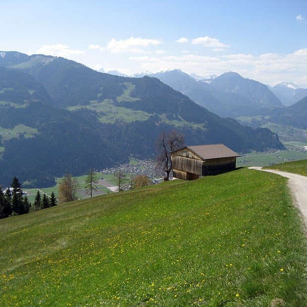 Schöne Rundtour von Hart im Zillertal in Richtung Wiedersberger Horn