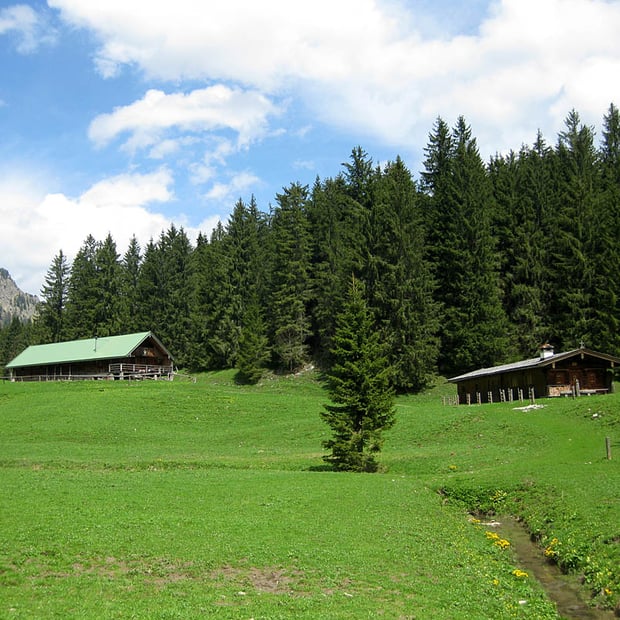 Einsteiger-Tour von der Söllbachklause Bad Wiessee über Bauer in der Au zur Schwarzentenn-Alm