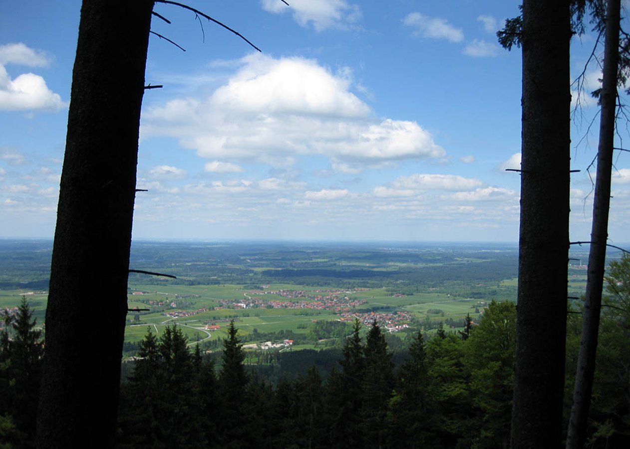 Von Marienstein bei Waakirchen hinauf zur beschaulichen Sigrizalm am Rechelkopf