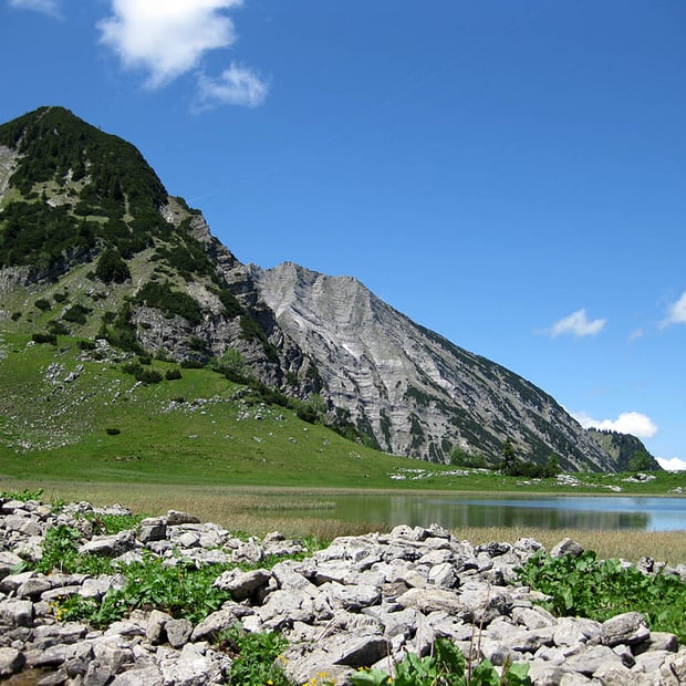Ausgedehnte Bike&Hike Tour durch das beschauliche Krottenbachtal zum eindrucksvoll gelegenen Delpssee
