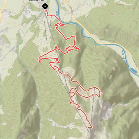 Herausfordernde Mountainbike-Tour von der Talstation der Bergbahnen in Kössen über Scheibenwaldhütte und Bärenhütte auf das Unterberghorn
