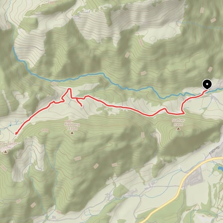 Kurzer Mountainbike Ausflug vom Kössener Ortsteil Staffen im Kaiserwinkl über die Edernalm zur Ottenalm