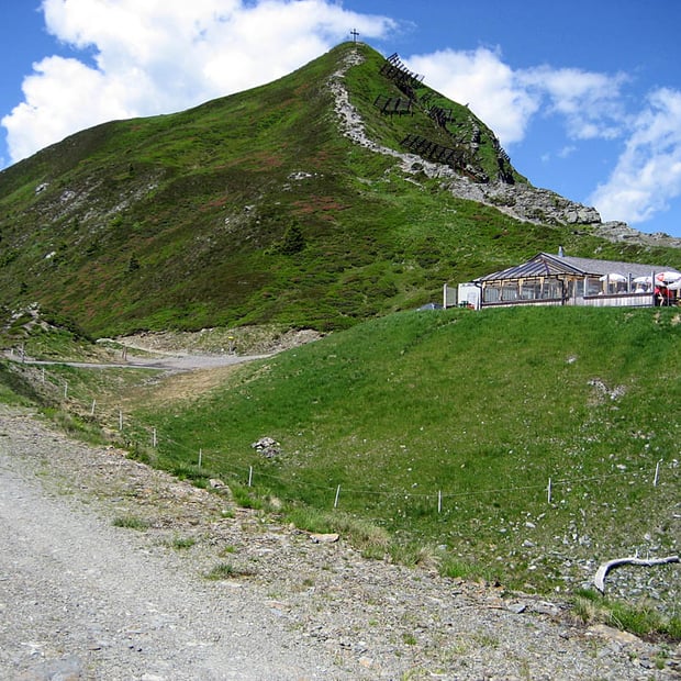 Von Bruck am Ziller über Hansletalmen hinauf zum Wiedersberger Horn auf über zweitausend Meter