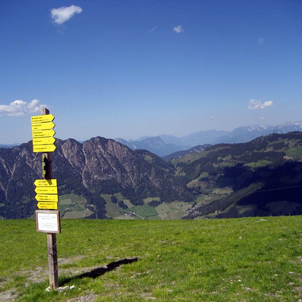 Von Strass im Zillertal auf die Dauerstoa-Alm am Wiedersberger Horn