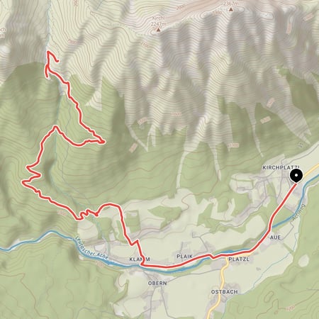 Schöne MTB-Tour mit schwerem Abschluss vom Leutascher Ortsteil Kirchplatzl hinauf zur Wettersteinhütte und zur benachbarten Wangalm