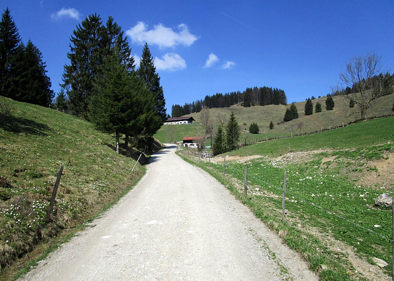 Von Erl im Unterinntal über die Hintermoar-Alm zur Schutzhütte Kranzhorn am Fuße des Kranzhorns in den Chiemgauer Alpen