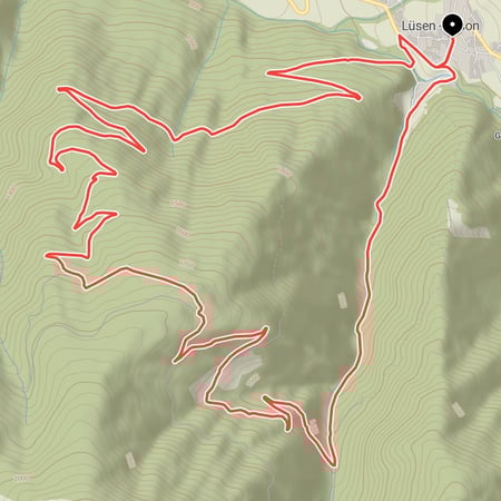 Vom beschaulichen Ort Lüsen durch das Kaserbachtal steil hinauf zur Nivenol Alm am Fuße des Plosebühel