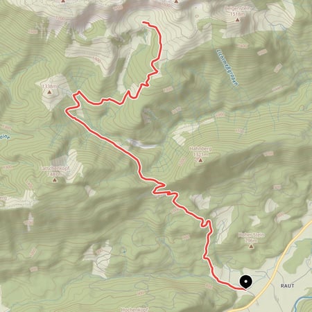 Beschwerliche Tour zu den traumhaft gelegenen Scharnitz-Almen unterhalb der Benediktenwand und der Achselköpfe