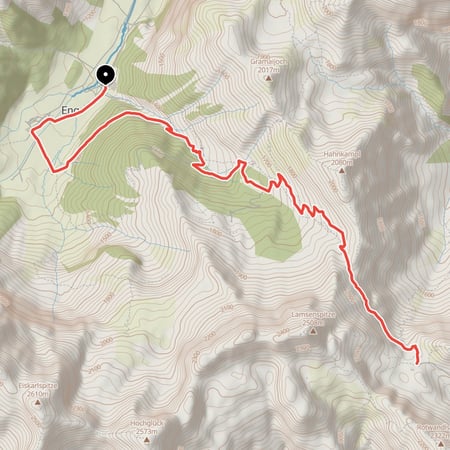 Transalp-Trainingsetappe vom Risstal über Binsalm und westliches Lamsenjoch zur Lamsenjochhütte