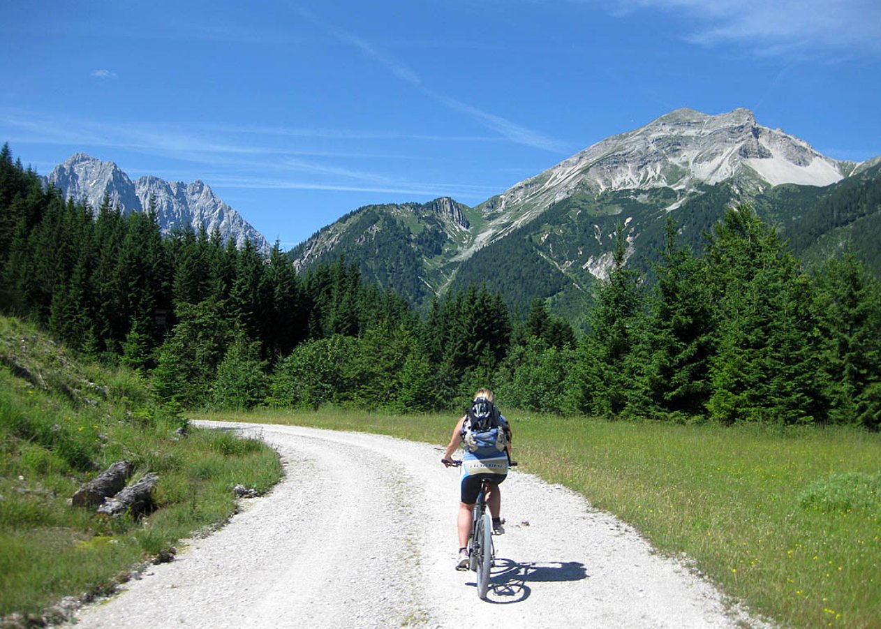 Rund um die Soierngruppe - von Hinterriß zur Vereiner Alm und über die Isarauen und Vorderriß zurück