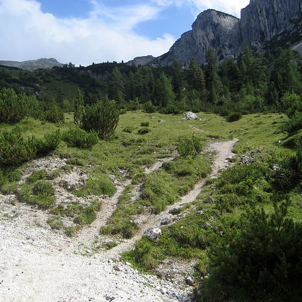 Vom Achensee über Kotalm Nieder- und Hochleger weiter Richtung Steinernes Tor im Rofangebirge