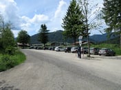 Parkplatz am Isarsteg – © mtbsepp.de