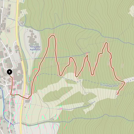 Mountainbike-Tour von Achenkirch zur aussichtsreichen Berggaststätte Adlerhorst am Hinterunnütz