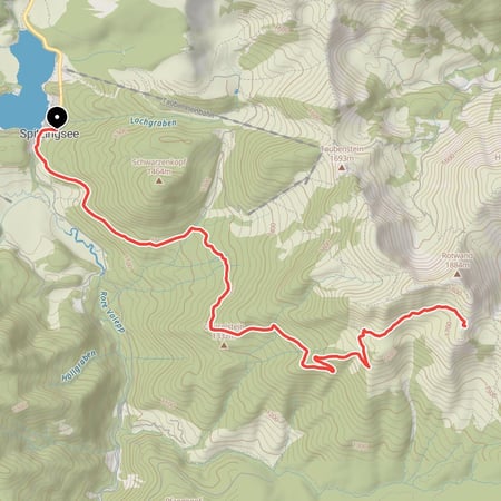 Kurze aber knackige Mountainbike-Tour vom Spitzingsee über die Wildfeld-Alm hinauf zum aussichtsreich gelegenen Rotwandhaus unterhalb der gleichnamigen Rotwand