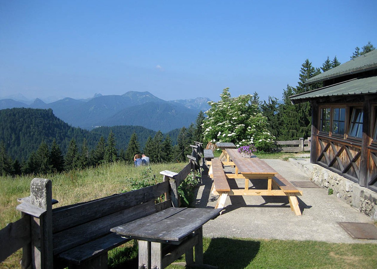 Gemütliche Einsteiger- oder Feierabendtour von Tegernsee durch das Alpbachtal zur Kreuzbergalm