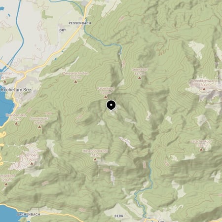 Staffelalm – Kartenausschnitt