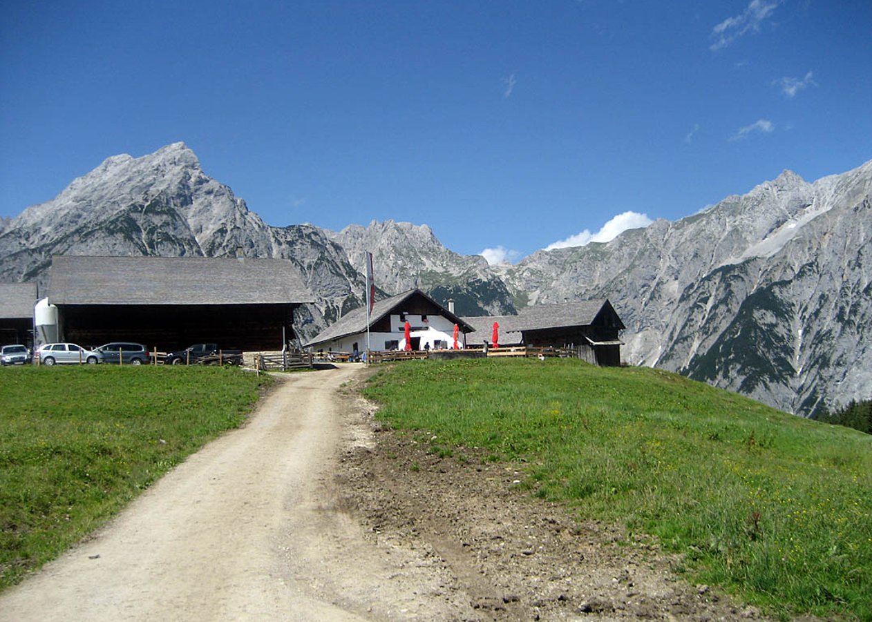 Walderjoch Umrundung von Terfens über Ganalm, Walderalm und Hinterhornalm