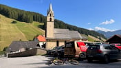 Parkplatz Sattelbergalm – © mtbsepp.de