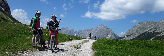 Die besten Mountainbike-Reviere: Biken im wilden Karwendel