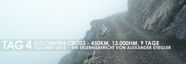 Erlebnisbericht Dolomiten-Cross "die große Acht": Abenteuer (Tag 4)